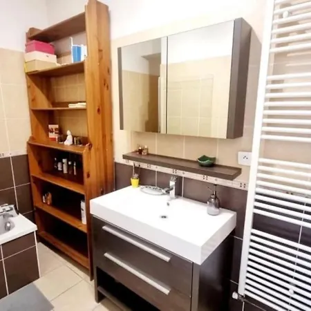 Charmant T3 Duplex Avec Patio Centre/arenes/gare 아파트