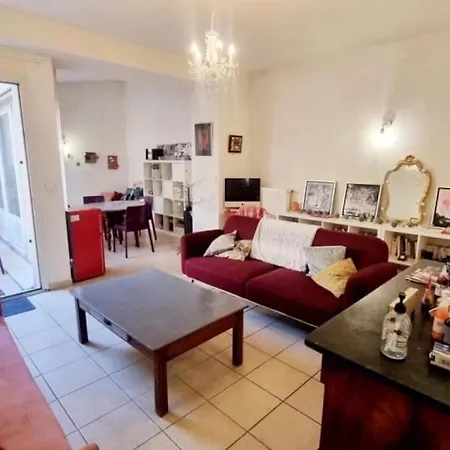 아파트 Charmant T3 Duplex Avec Patio Centre/arenes/gare *