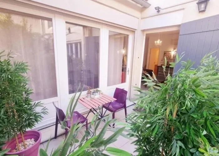 Charmant T3 Duplex Avec Patio Centre/arenes/gare *